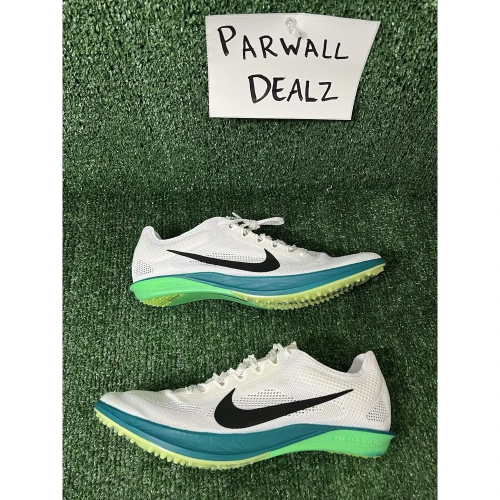 Nike Air ZoomX Dragonfly 2 White Racing Running Track Shoes Size 11.5 FD8413 102